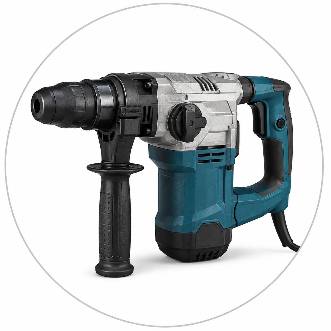 Máy khoan búa chính hãng, lực đập mạnh, bền bỉ
